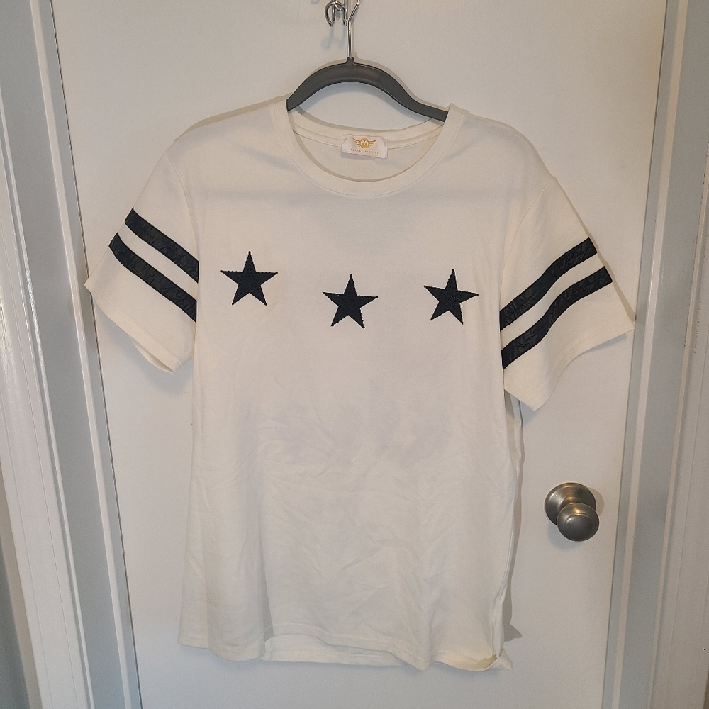 Ferrari Massari Men's Tee Size XXL 83 Jersey Rhinestone